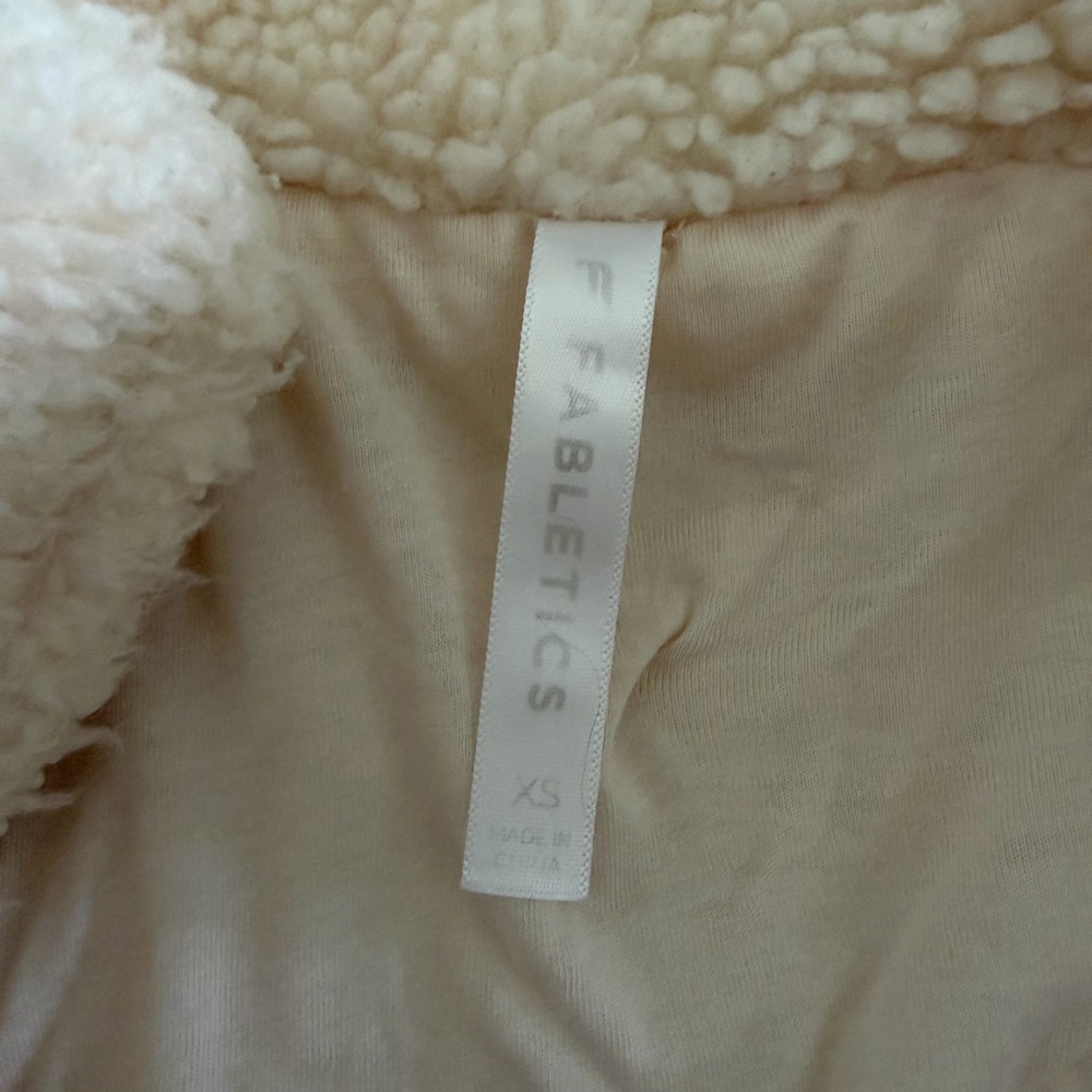 Fabletics Cream Jacket - Picture 4 of 8